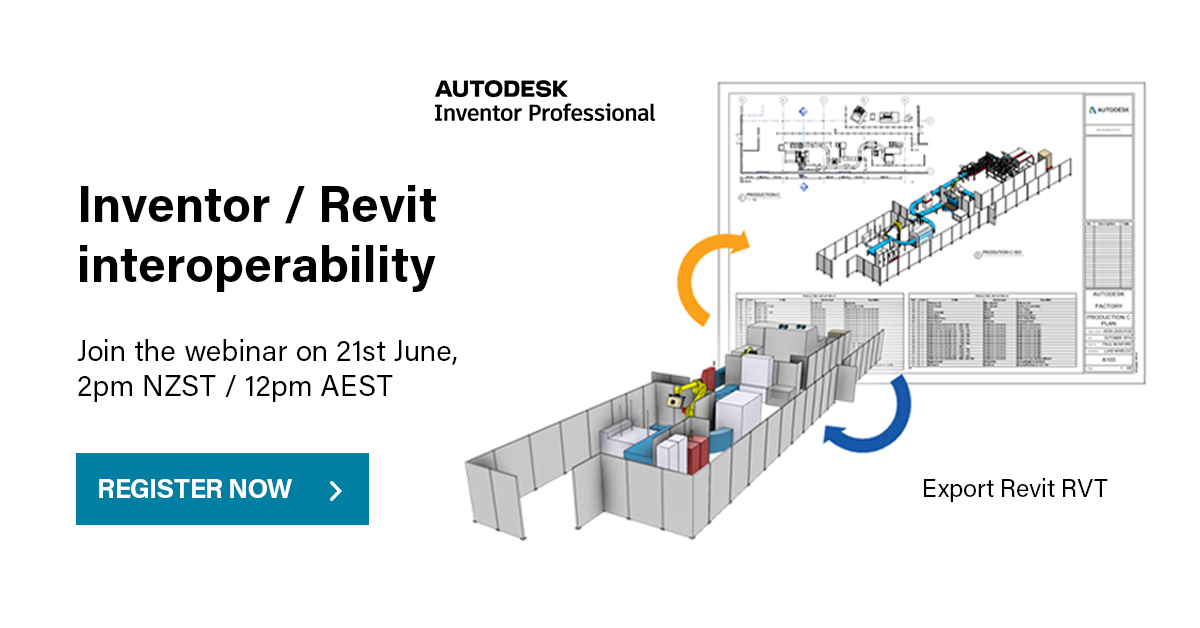 Webinar | Inventor/Revit Interoperability